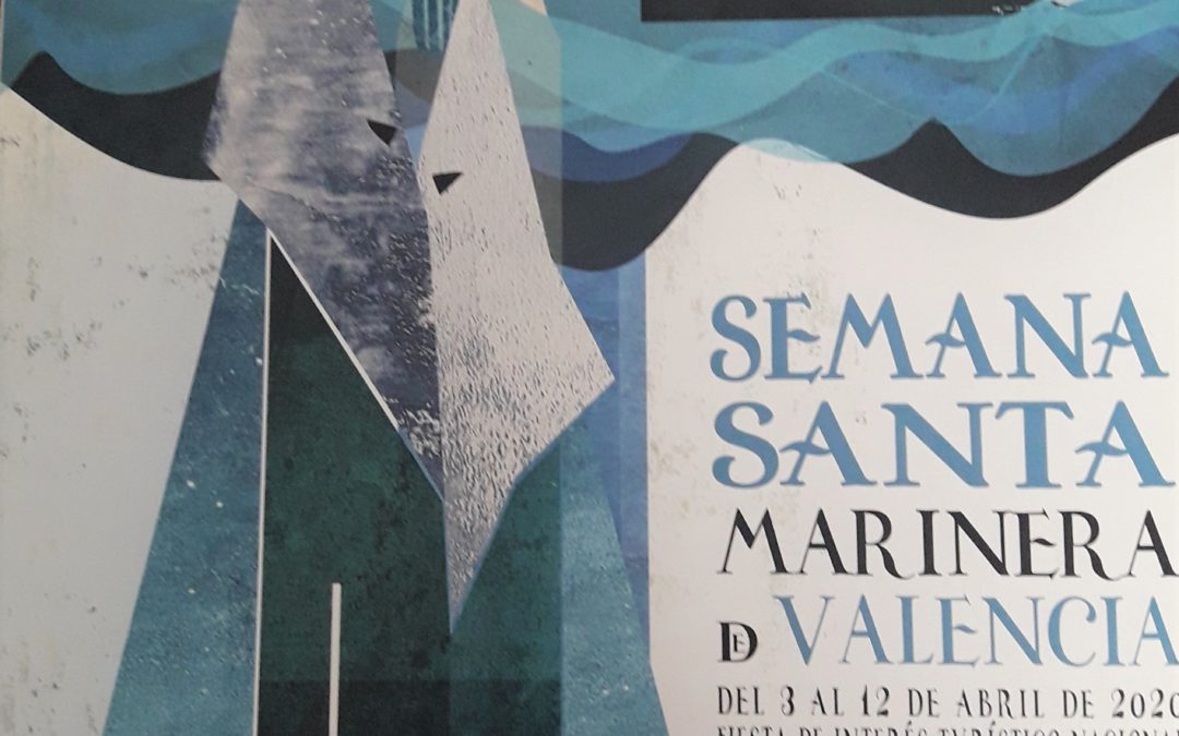 La obra MARINER de Javier Chaler Villanueva, cartel de la Semana Santa Marinera de València 2020