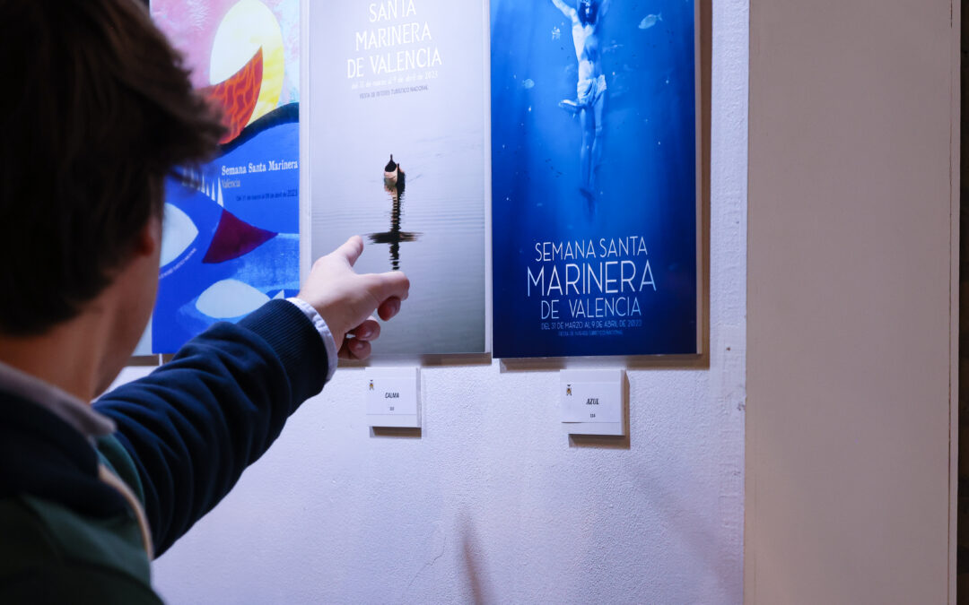 The Semana Santa Marinera poster exhibition is inaugurated