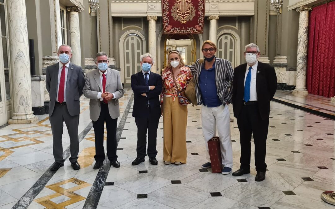 Agermanament de la Setmana Santa Marinera de València amb la Setmana Santa d’Enna en Sicília